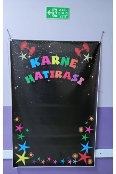 SIRADIŞI REKLAM KARNE HATIRASI HATIRA FOTOĞRAF PANOSU