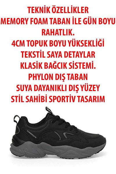 lumberjack Dakota Pu Women's Casual Sports Shoes 101388908-3black
