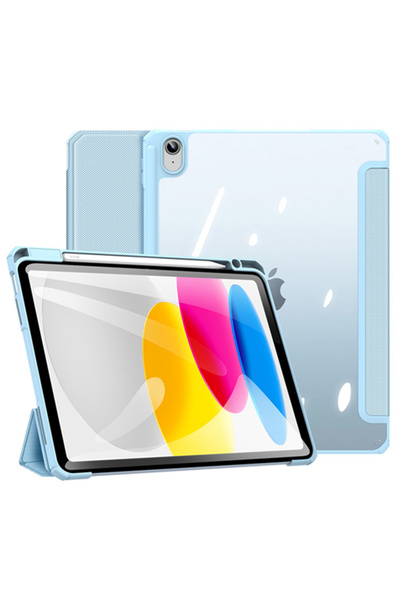 Dux Ducis iPad 10.2 2022 Uyumlu Kılıf Toby Series Kalem Yerli Manyetik Kapakl...
