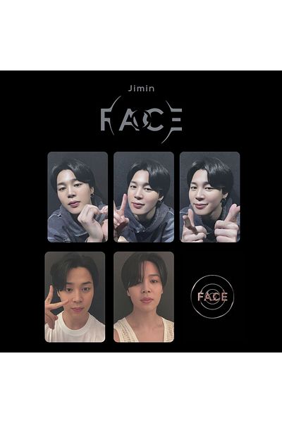 Kpop Dünyasi BTS Jiimin '' Face'' Album Photocards Set