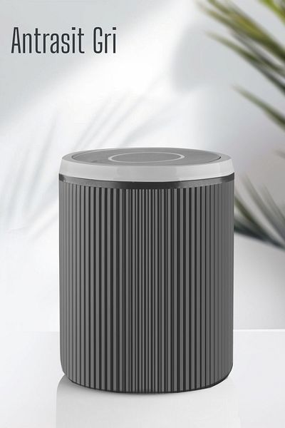 Kavi Entegre Plastik Round Luxury Trash Can 6Lt