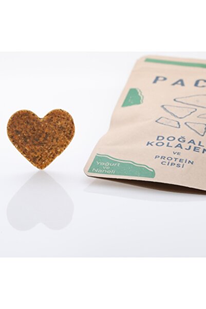 PACHA Doğal Kolajen Ve Protein Cipsi Yoğurtlu Ve Naneli Kutu (AYLIK)