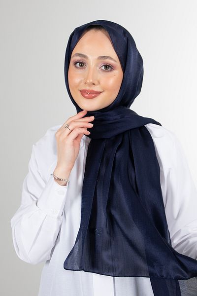 HAREM SCARF Σάλι Janjan Navy Blue