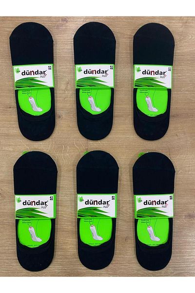 Dündar Men's Seamless Bamboo Ballerinas / 6 Pieces