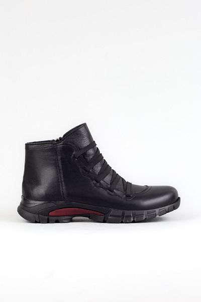 Adım Adım Women's Genuine Leather Zippered Extra Soft Black Boots