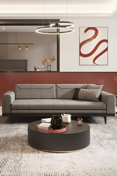 Modalife Arya Üçlü Salon&oturma Odası Kanepe - Antrasit