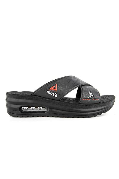 Muya Black Anatomical Axis Women's Slippers - Wet Floor