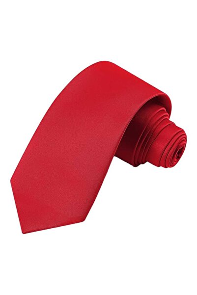 Trenderrs Men's Solid Color Satin Tie