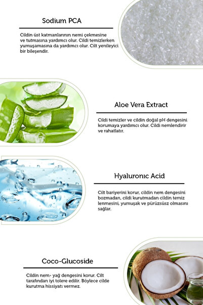 Trinova ALOEVERA YÜZ TEMİZLEME KÖPÜĞÜ 165 ml Özel Silikon Başlıklı Şişe