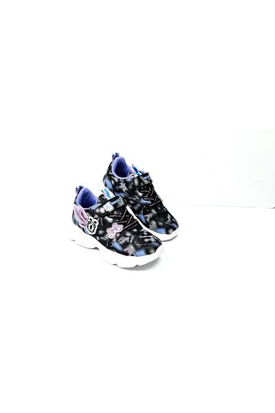 KAFKASLAR AYAKKABI Girl's Butterfly Patterned Colorful Orthopedic Sneakers Sports Shoes