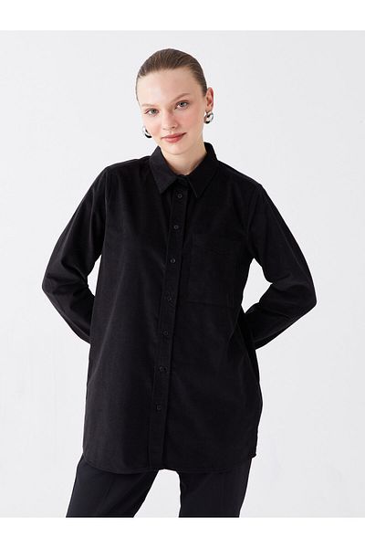 LC Waikiki Long Sleeve Plain Women's Tunic Shirt