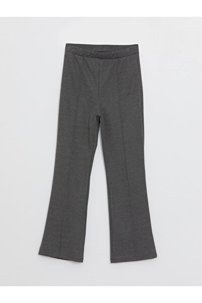 LC Waikiki Beli Lastikli İspanyol Paça Kız Çocuk Tayt Pantolon