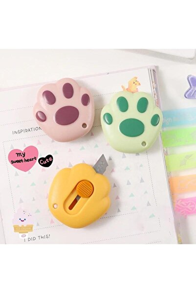 Genel Markalar New Colletion   3 lü Harajuku Pati Maket Bıçağı Seti