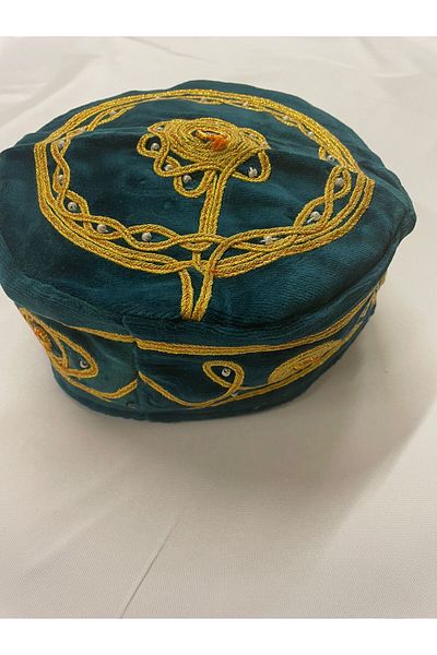 DilekKostüm Ottoman Fesi Turkmen Hat Mirrored Headgear Authentic Hat