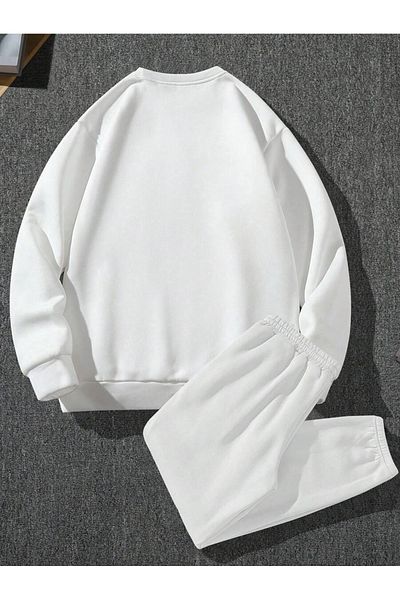 MOONBULL Men's Chest Pocket Detailed Tracksuit Set