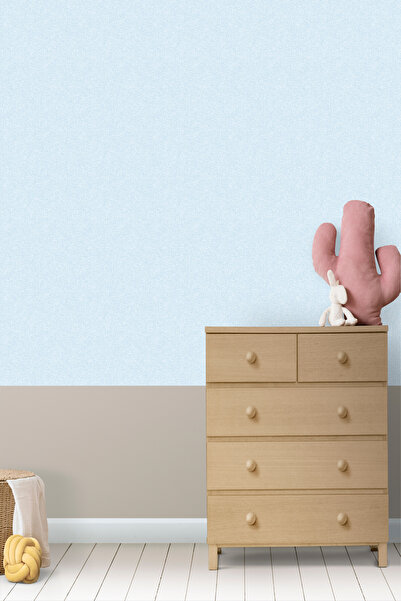Milky Baby Zümrüt Kids 410-2 Açık Mavi Duvar Kağıdı 5,33 M²