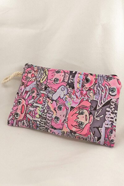 Anime Marketi حامل أقلام أو حقيبة مكياج مدرسية بتصميم Spy x Family