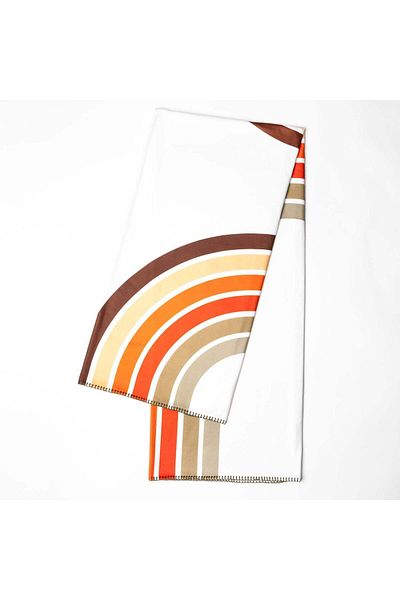 The Lucid Lab Rainbow / Retro Fleece TV Blanket