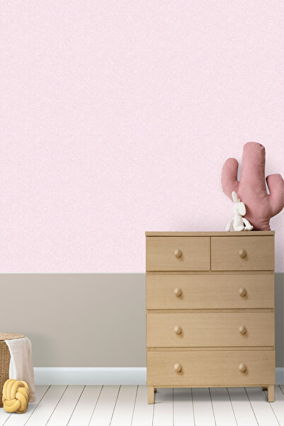 Milky Baby Zümrüt Kids 410-3 Açık Fuşya Pembe Duvar Kağıdı 5,33 M²