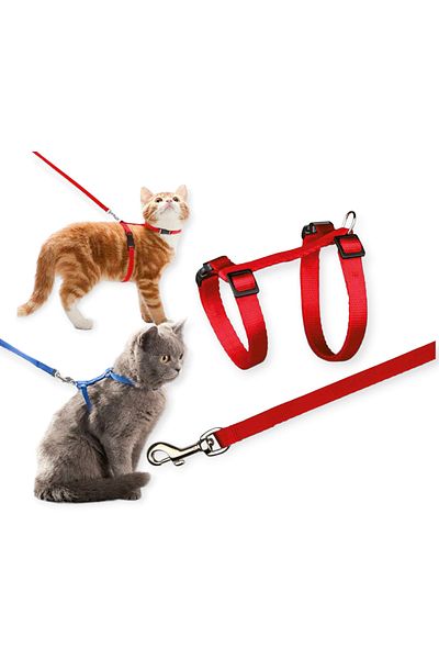 hebmeyy Cat collar, cat walking collar, cat harness and leash, cat anti-escape collar