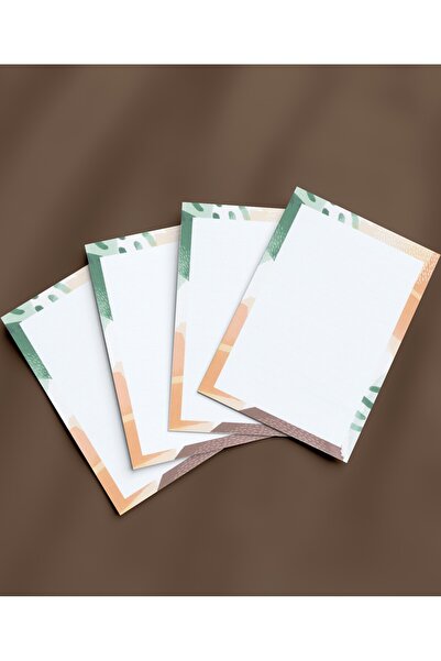 Grdall 4 قطع - مقاس A6 - مذكرة غراء علوي - مذكرة غراء - حامل ملاحظات منقوش - ...