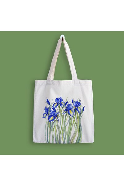 designedfy Flower 8 Printed Cloth Bag