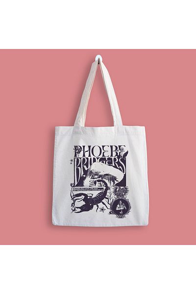 designedfy Phoebe Bridgers Printed Cloth Bag