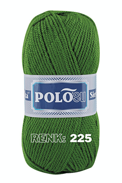 Polosu Siesta Soft - Atkı - Kazak El Örgü Ipliği, Renk: 225