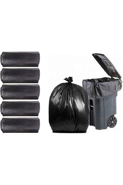 FİGANLAR Industrial Hantal Size Garbage Bag Black 5 pk 100 X 150 Cm