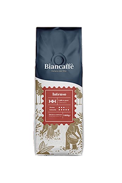 Bianco Biancaffe Intenso - 1 Kg. Arabia Honduras and Robusta India Kapi Royal Core