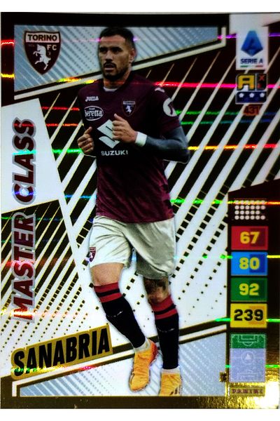 Panini SENABRIA MASTER CLASS CARD