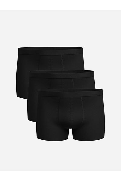 LC Waikiki Men's Boxers 3 Pieces - Standard Fit, Flexible Fabric