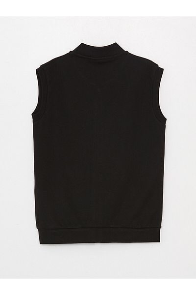 LC Waikiki Γιλέκο με φερμουάρ Crew Neck Basic για αγόρια