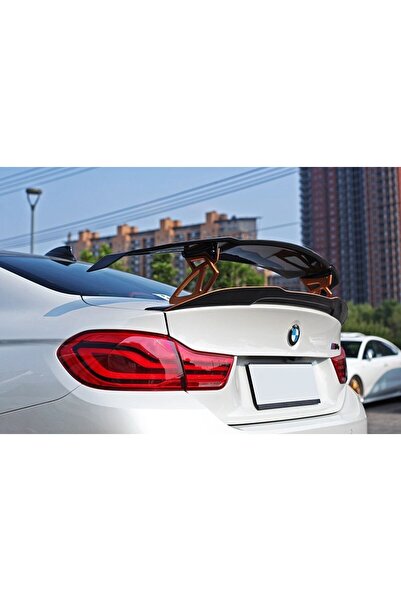 HYM TUNİNG Bmw Universal Dtm Vorstainer Spoyler, Piano Black Abs Plastik 3 Parça Ithal Ürün Abart Kanat Spoıler