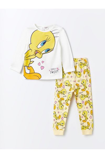 LC Waikiki Dívčí pyžamo s potiskem Tweety