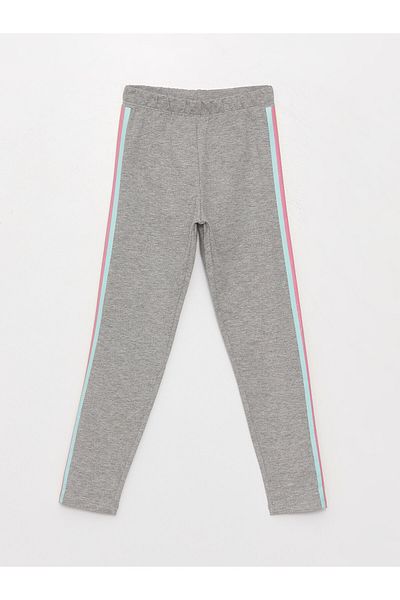 LC Waikiki Girl's Long Tights with Elastic Waist