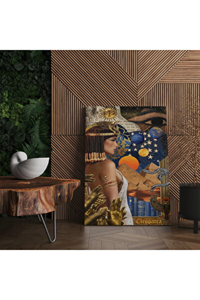 RUGSMODERN Kanvas Tablo Cleopatra Temalı