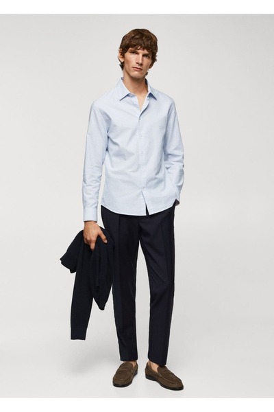 MANGO Man Πουκάμισο Oxford Cotton Slim Fit