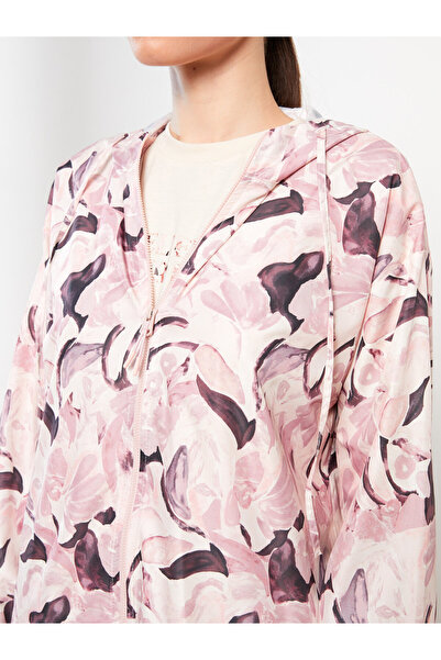 LC Waikiki Hooded Patterned Long Sleeve Women's Tunic