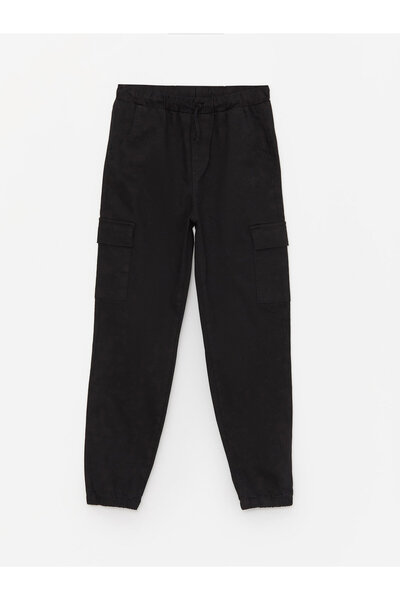 LC Waikiki Pantaloni de jogger cargo pentru fete - cu talie elastică