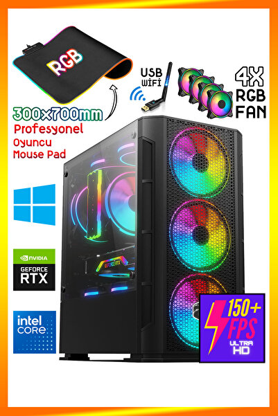Zeiron Morbius X5 Pro i5 10400F 16GB 3200Mhz 1TB M.2 SSD Rtx3050 8GB Oyuncu Masaüstü Bilgisayar
