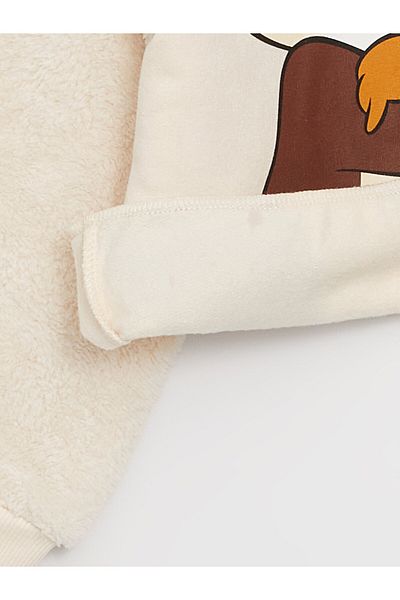 LC Waikiki Dívčí mikina s dlouhým rukávem s potiskem Crew Neck Chip'n Dale