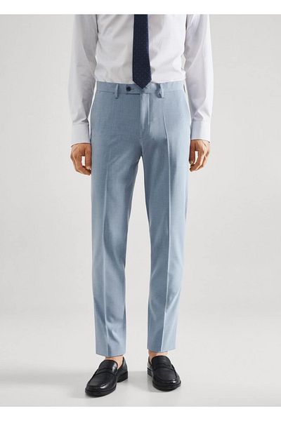 MANGO Man Stretch ύφασμα - Slim Fit Παντελόνι