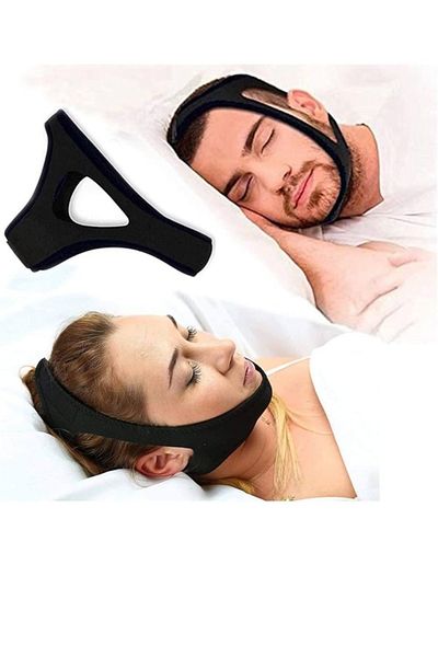 Arnee Snoring Band Anti-Snoring Nose Band Nose Band Head Chin Belt for Not Snore