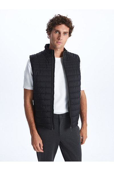 LC Waikiki Stand Collar Standard Fit Men's Vest