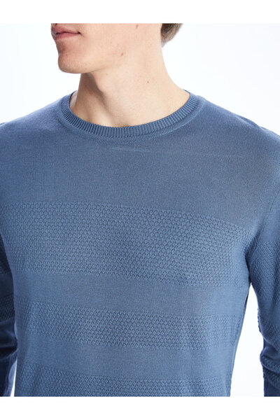 LC Waikiki Ανδρικό Πλεκτό Πουλόβερ - Μακρυμάνικο, Crew Neck