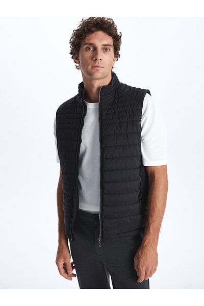 LC Waikiki Stand Collar Standard Fit Men's Vest