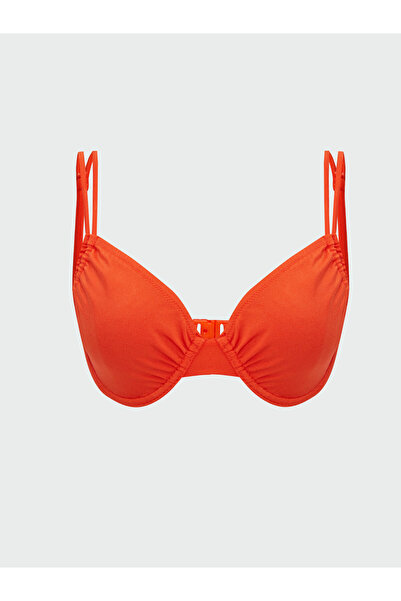 LC Waikiki Çıkarılabilir Pedli Düz Askılı Kadın Bikini Üst