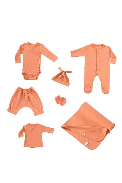tinylamb Petite Newborn Baby Hospital Discharge Set - 7 Pieces - Baby Nurse Set