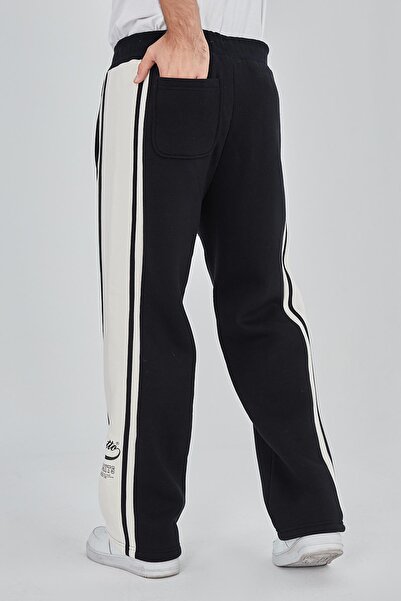 Ghetto off limits Groovy Lines Unisex Navy Blue Sweatpants